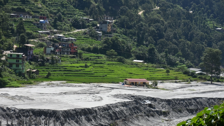 Flood in Melamchi, Nepal